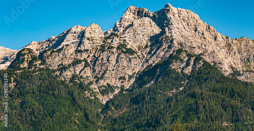 Beautiful alpine view at Waidring, Tyrol, Austria photo