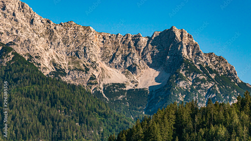 Beautiful alpine view at Waidring, Tyrol, Austria