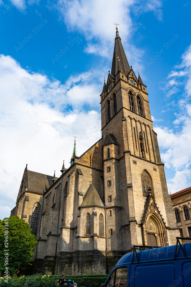 Church of Saint Procopius, Zizkov Prague in Czech Republic.
