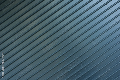 Striped diagonal metal