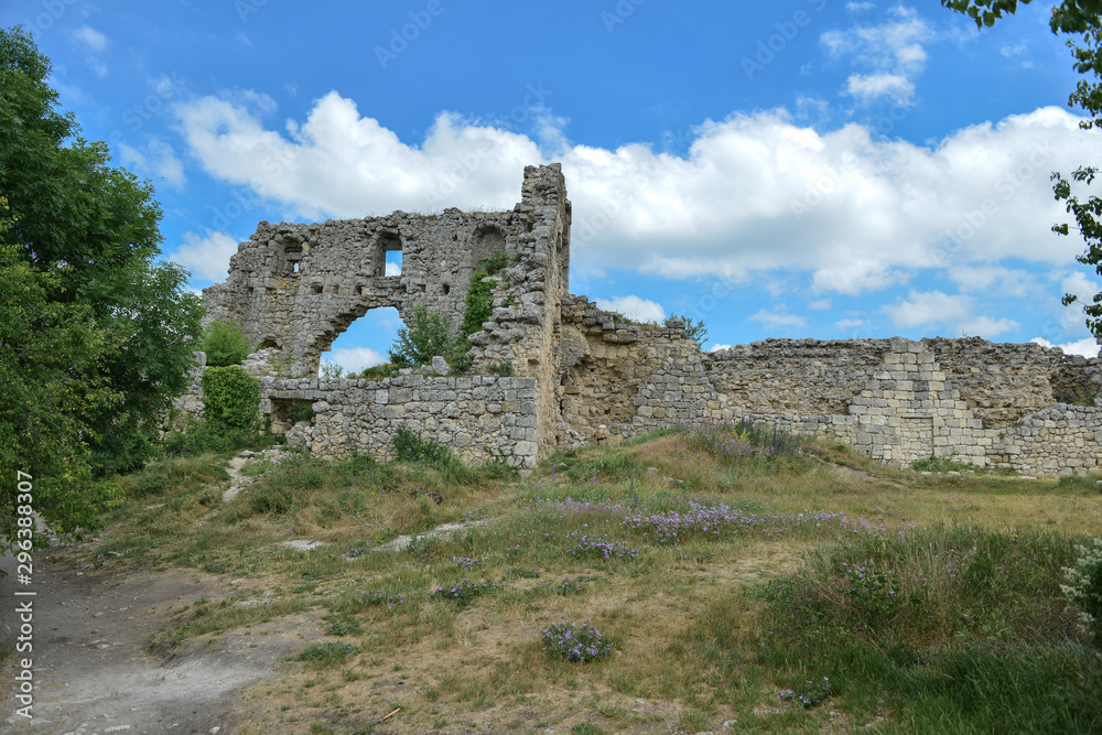 ruins of old castle ruins of old castle
