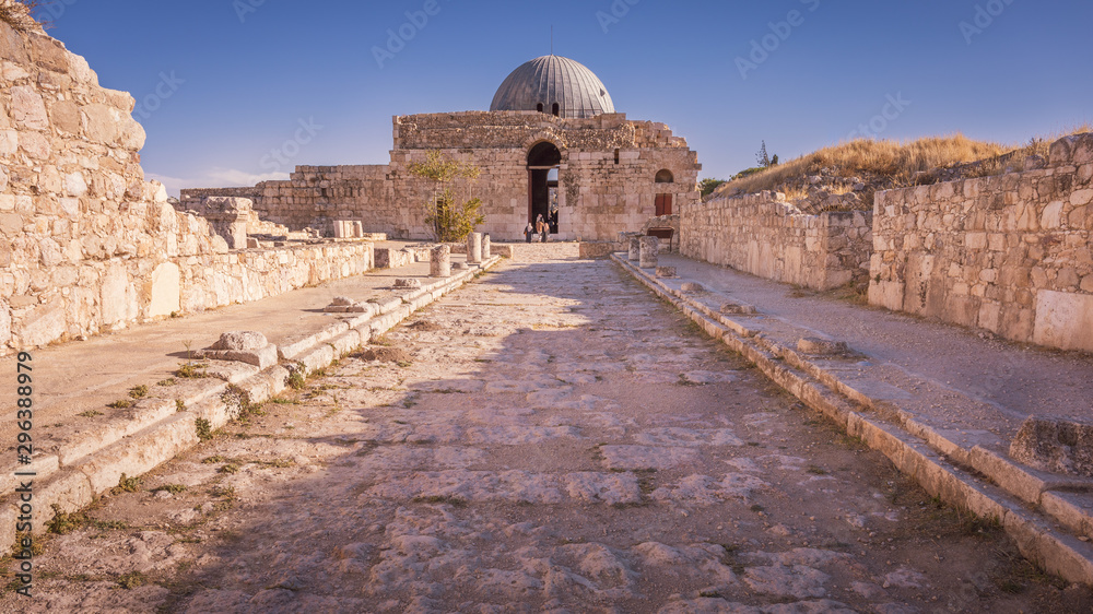 The Monumental Gateway of the Umayyad Palace at the Amman Citadel, Amman, Jordan