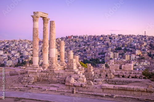 The Temple of Hercules, Amman Citadel, Amman, Jordan