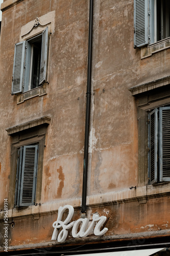 Exterior view of building