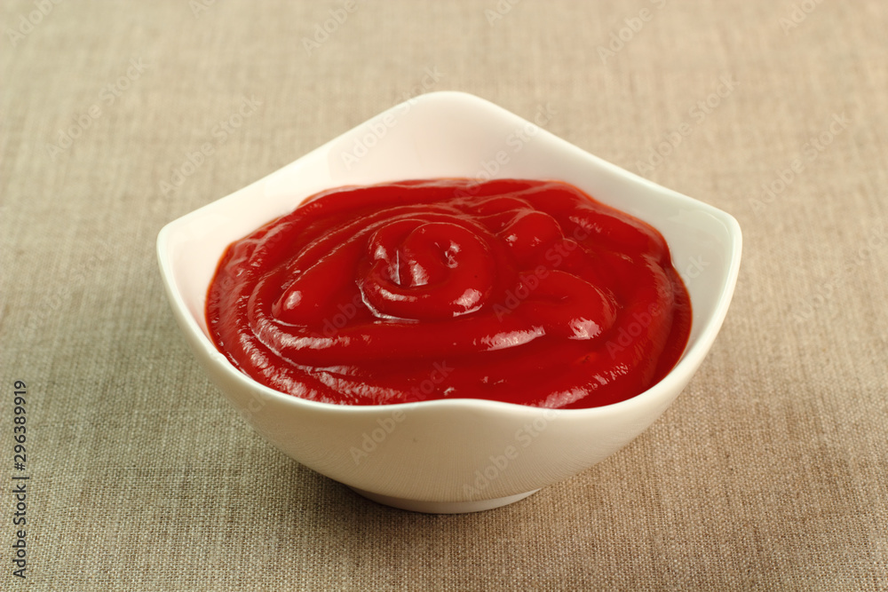 Ketchup in bowl Ketchup in bowl