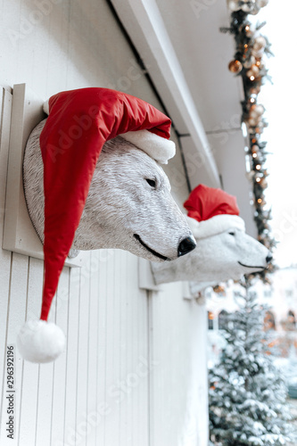 Photography Tivoli Christmas fare decorations, Denmark