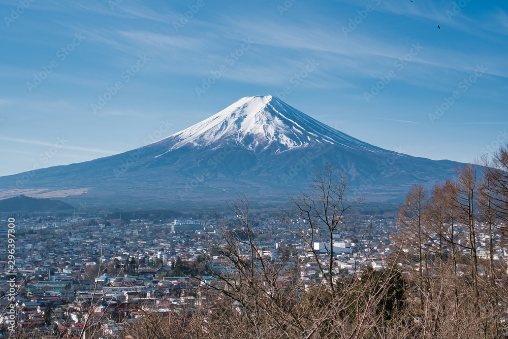 Fuji Mountain in Japan