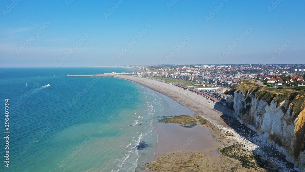 Fototapeta premium Falaises blanches de Normandie