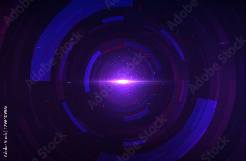 Abstract time travel background