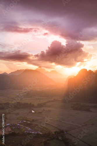Vang Vieng Sunset