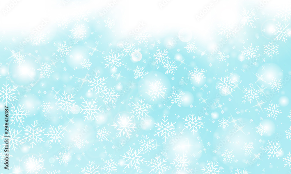 Falling snow background. Vector illustration Falling snow background. Vector illustration