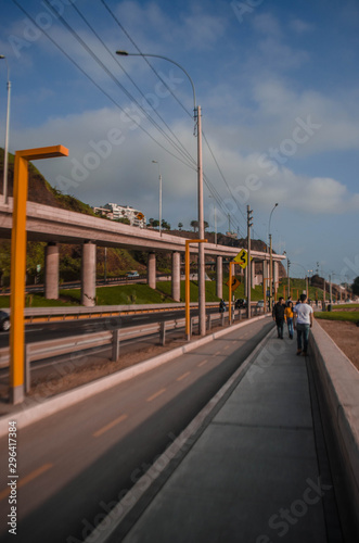 puente calle carretera