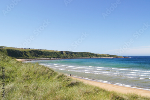 Melvich Beach and Melvich Bay in the Scottish highlands