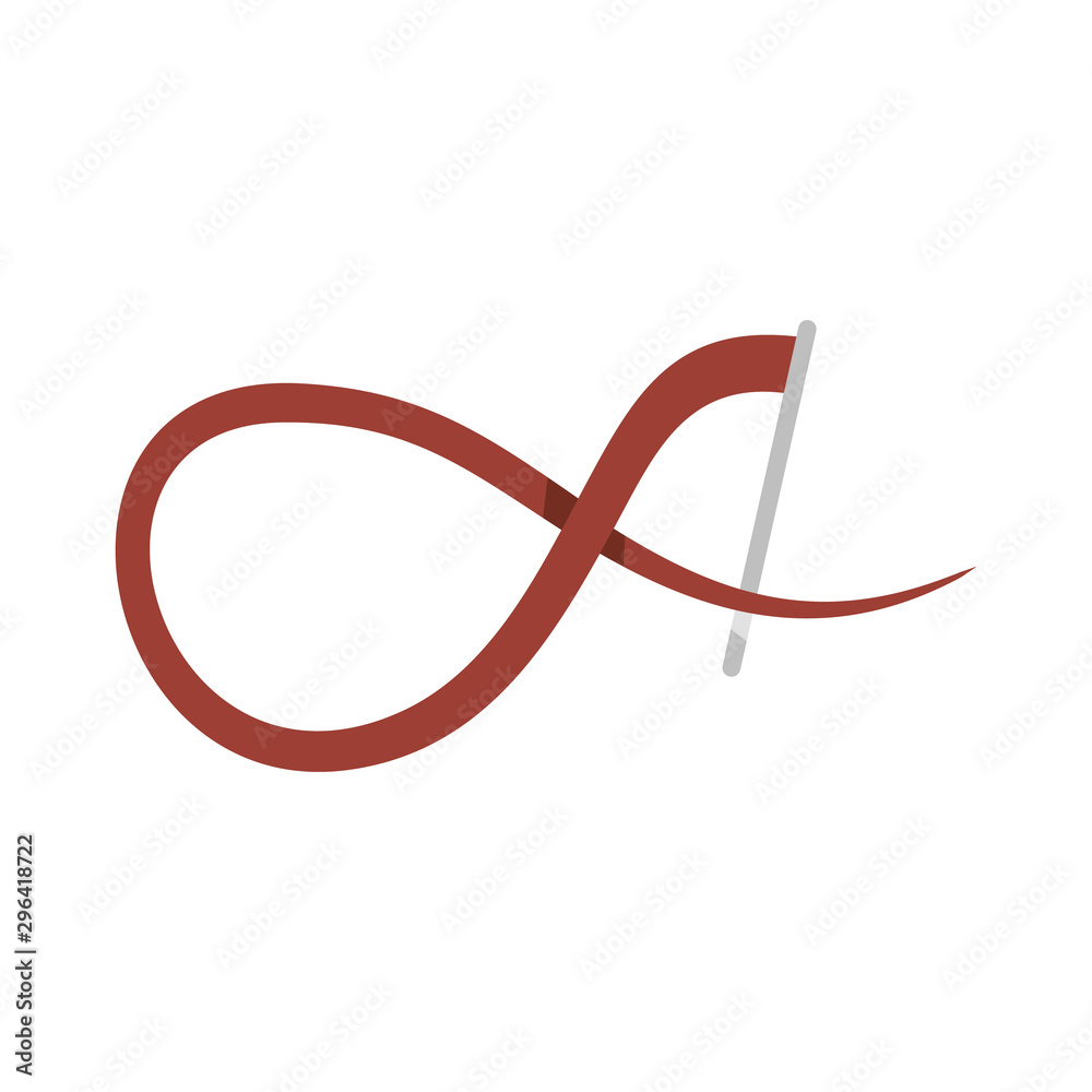 Ribbon stick icon. Flat illustration of ribbon stick vector icon for web design Ribbon stick icon. Flat illustration of ribbon stick vector icon for web design