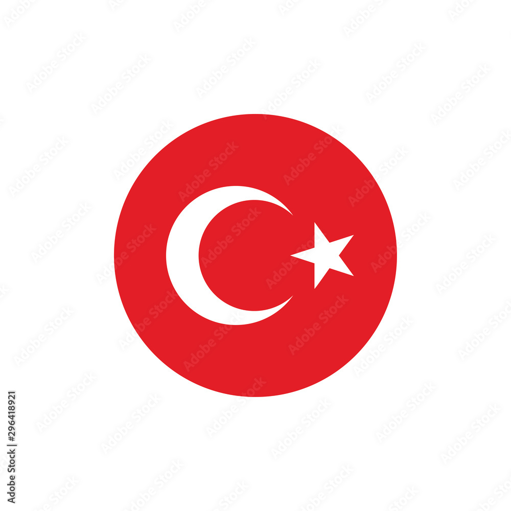vector illustration of Turkey flag sign symbol vector illustration of Turkey flag sign symbol