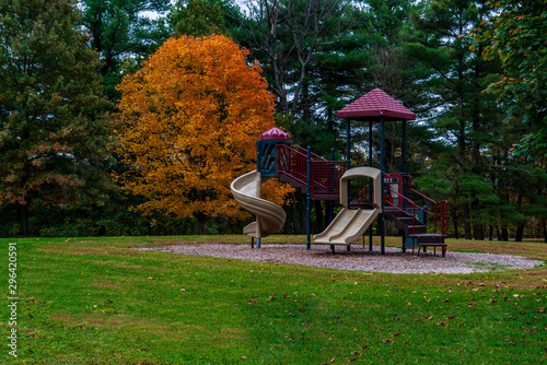 Fototapeta Naklejka Na Ścianę i Meble -  Autumn in the park