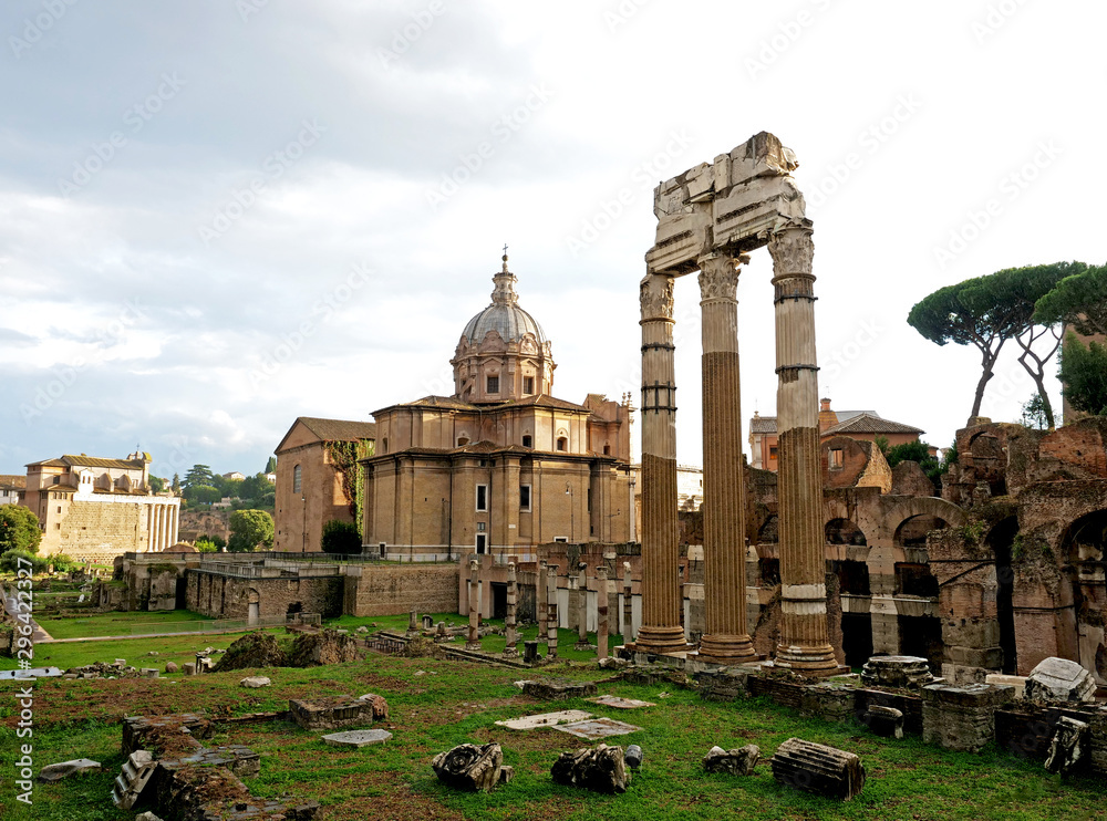 The Roman Forum (Foro Romano or Forum Magnum)