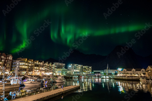 Svolvaer by night, Norway