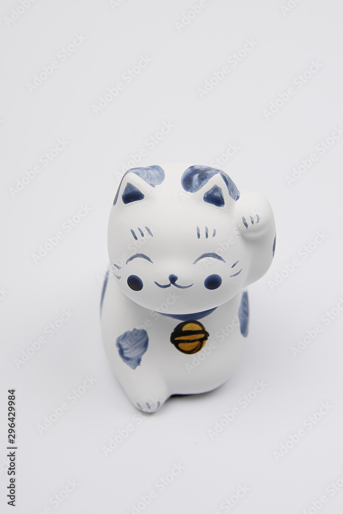 Cat figurine mascot luck japanese Cat figurine mascot luck japanese