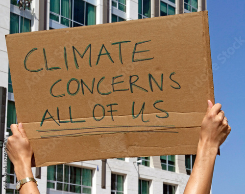 2019 School Strike for Climate Sign