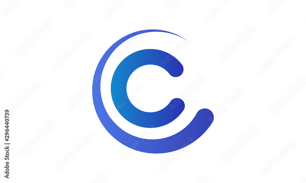 lettering c&c logos vector