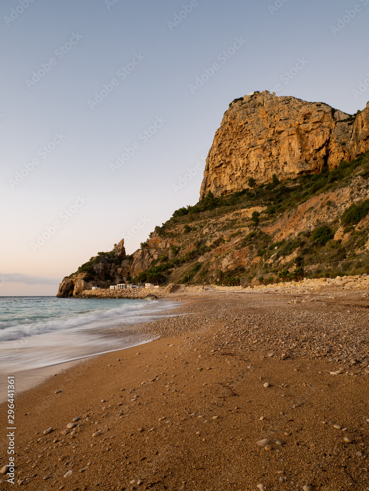 rocky beach by the sea