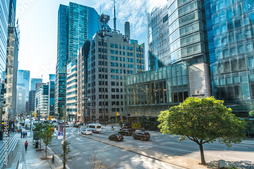 Photography TORONTO, ONTARIO / CANADA - SEPTEMBER 21 2019: Toronto downtown