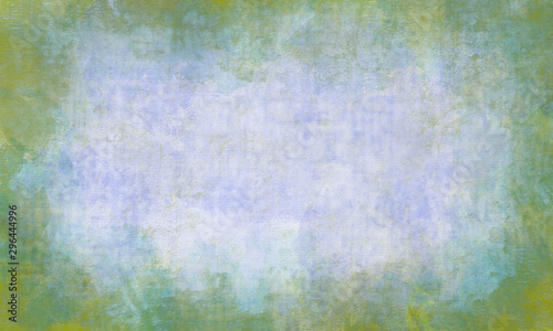 A Canvas Texture Border Digital Background