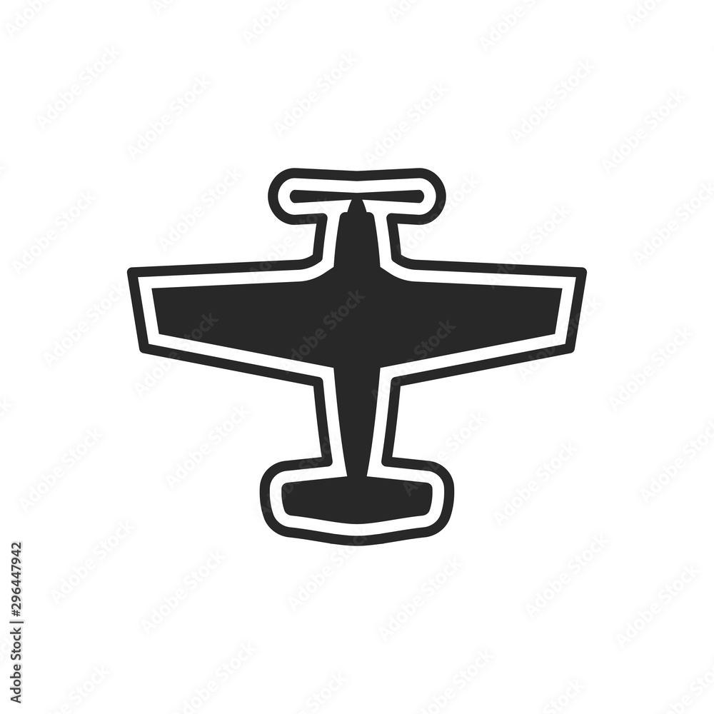 Airplane icon vector symbol illustration EPS 10 Airplane icon vector symbol illustration EPS 10