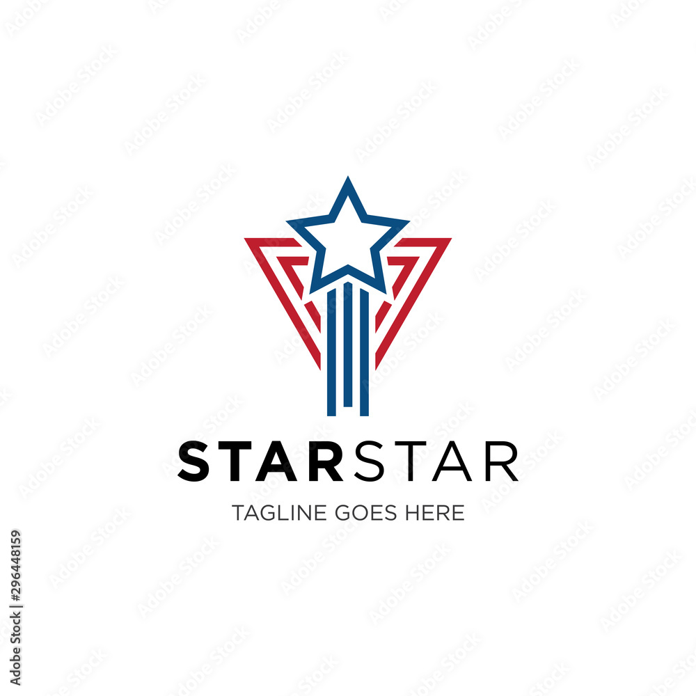 star logo and icon vector illustration design template star logo and icon vector illustration design template