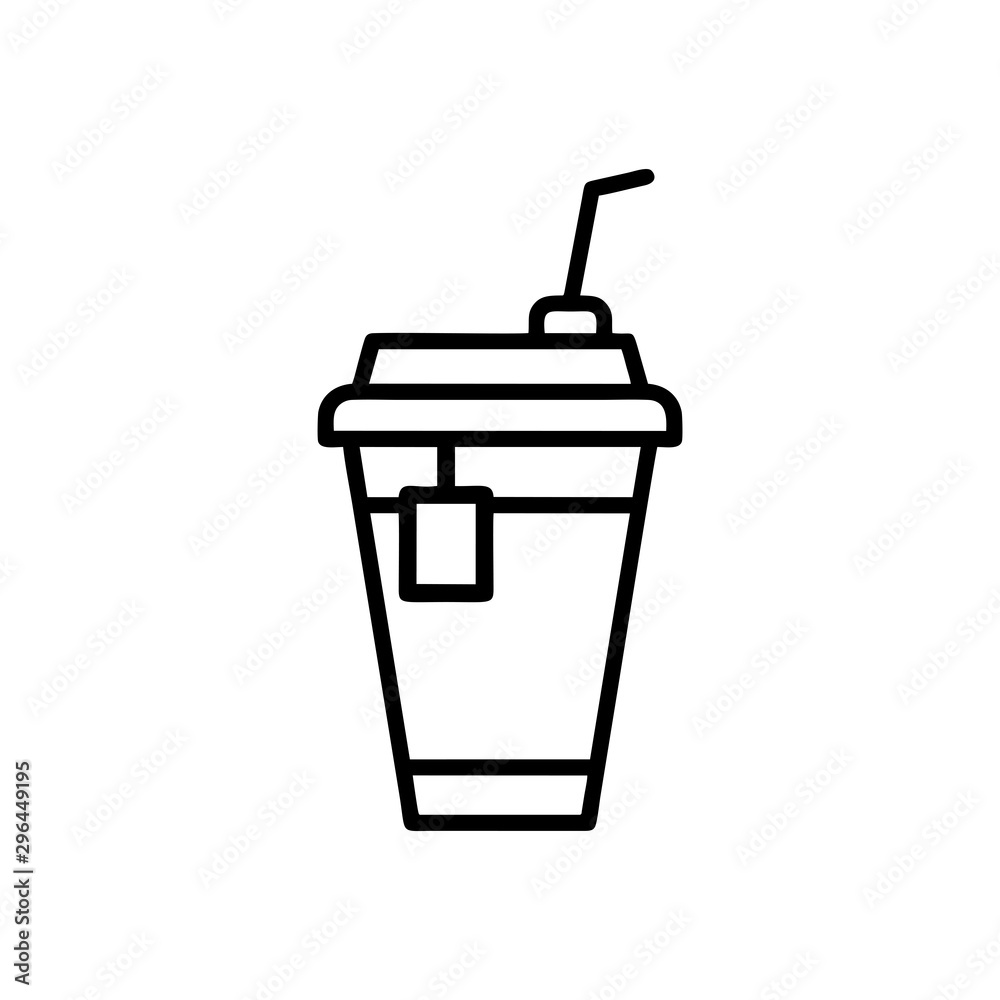 Tea Cup icon vector Tea Cup icon vector