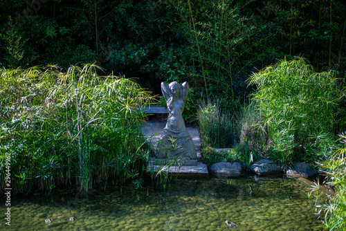 Statue in a park