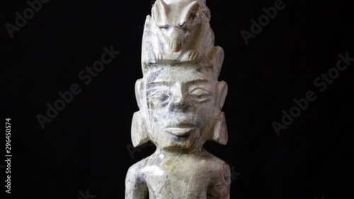 mexican ornament mayan figure center photo