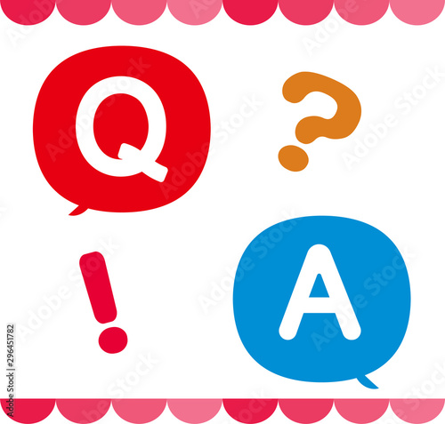 Icon set used for questions and answers