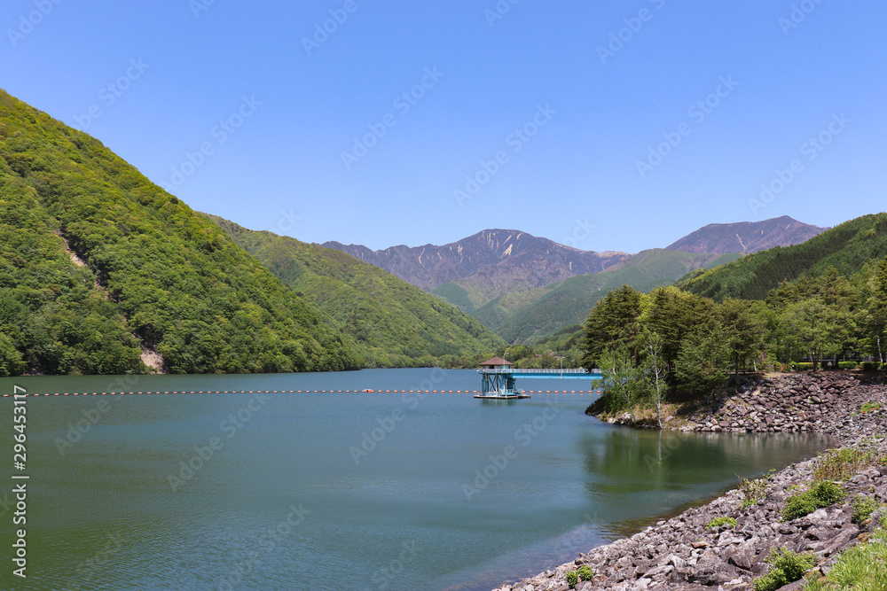 広瀬湖（山梨県山梨市）