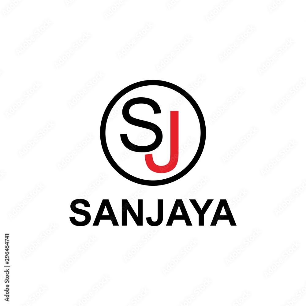 initial j s logo template, design vector initial j s logo template, design vector