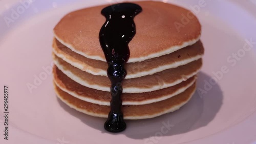 American Pancakes for tasty breakfast photo