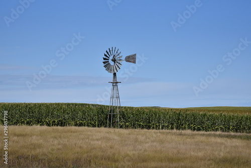 Crop and Windmill