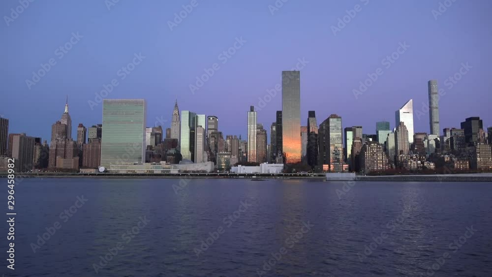 New York City Skyline Streets Time Square New York City Skyline Streets Time Square
