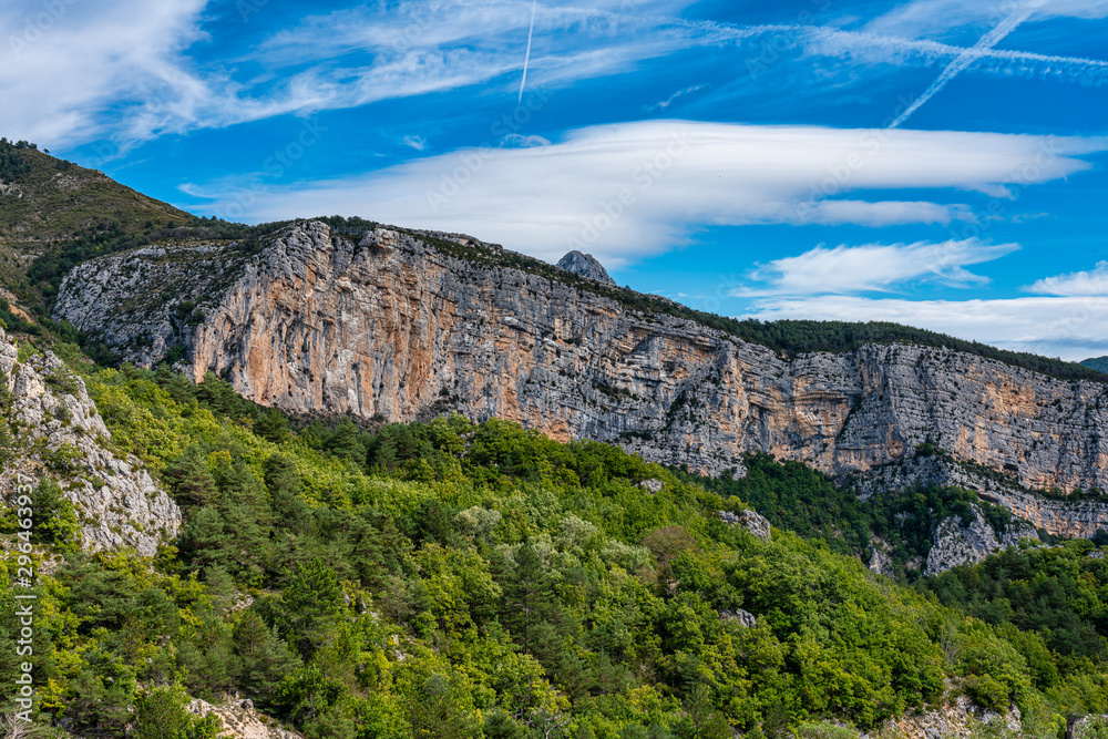 Verdon Gorge, Gorges du Verdon in French Alps, Provence, France