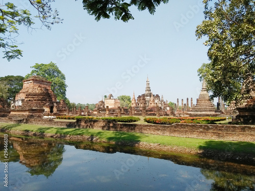 old town  sukhothai  thailand  world heritage