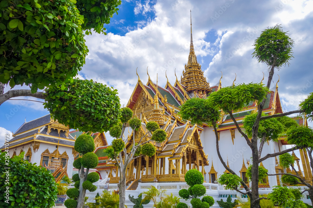 Naklejka premium Wielki Pałac, Bangkok, Tajlandia