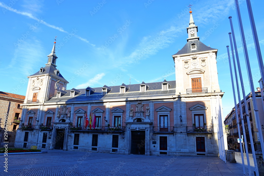 The Old Town Hall (Casa de la Villa) and the House of Cisneros (Casa de
