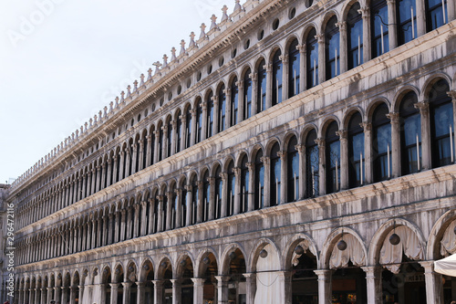 Great building on piazza San Marco in Venice, Italy. photo