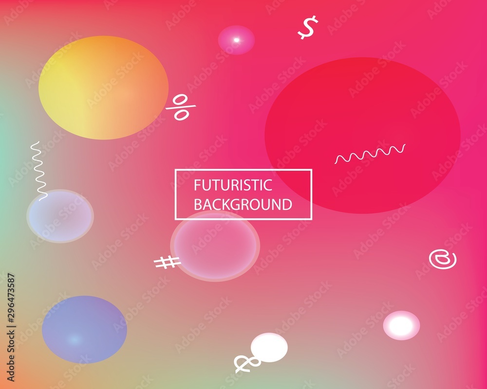 Soft color gradient background.