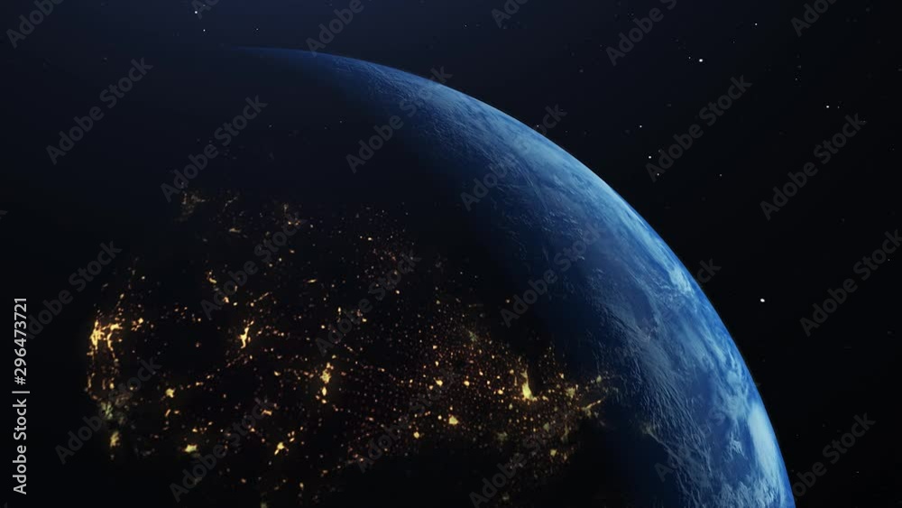 Planet Earth In Space Planet Earth In Space