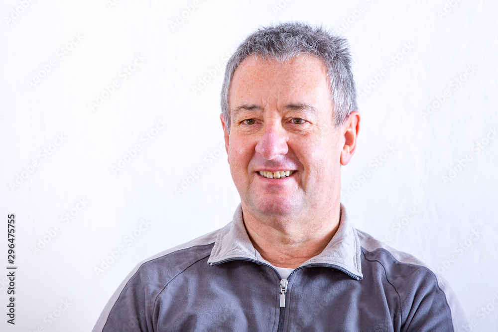 Portrait of a man in best years Portrait of a man in best years