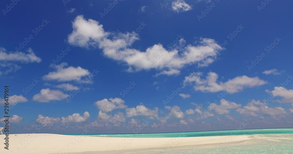 cloudscape scene in philippine sea, tilt down shot cloudscape scene in philippine sea, tilt down shot