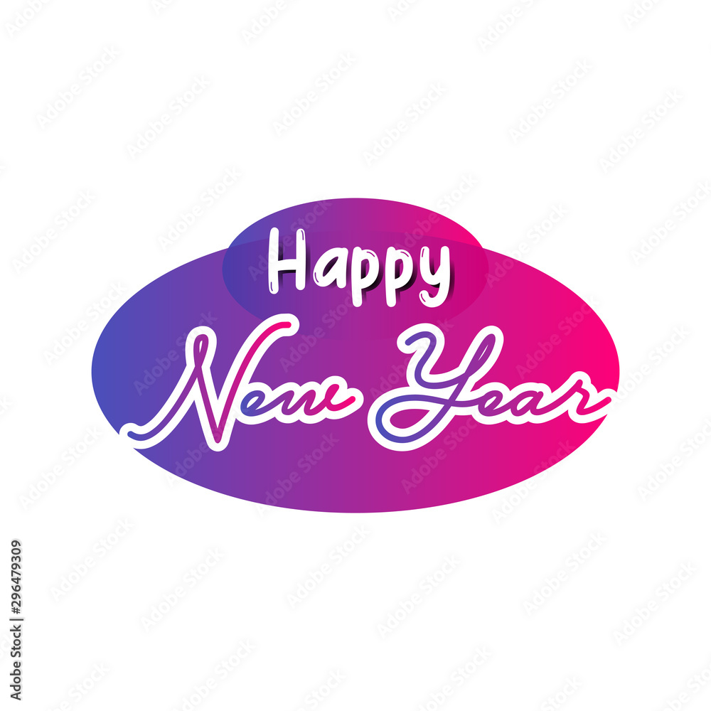 Happy New Year Design Concept Happy New Year Design Concept
