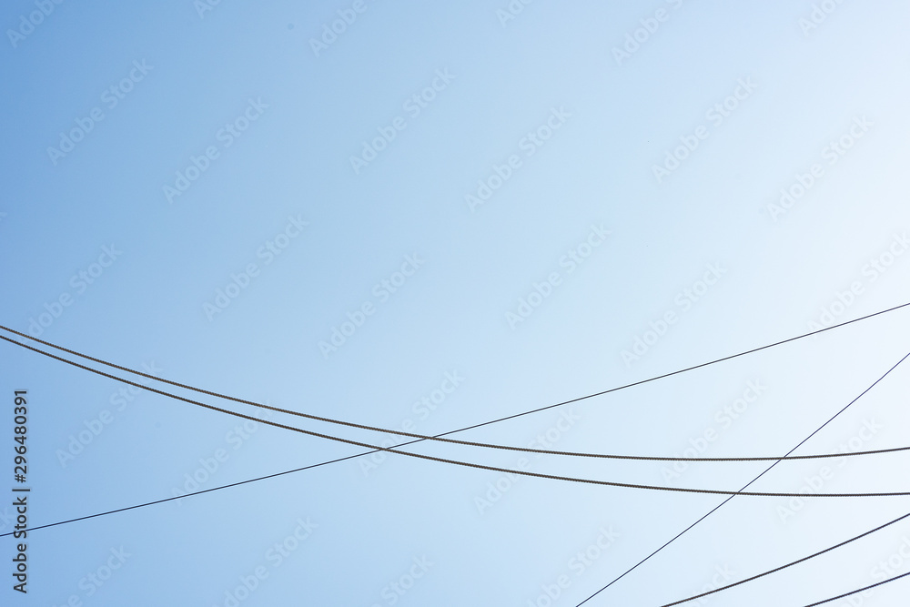 Abstract background from rigging rope system Abstract background from rigging rope system
